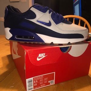 Nike Air Max 90 home & away concord/blue/off white mens size 8.5 brand new